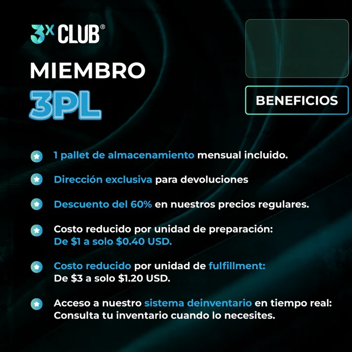 Miembro 3x 3PL