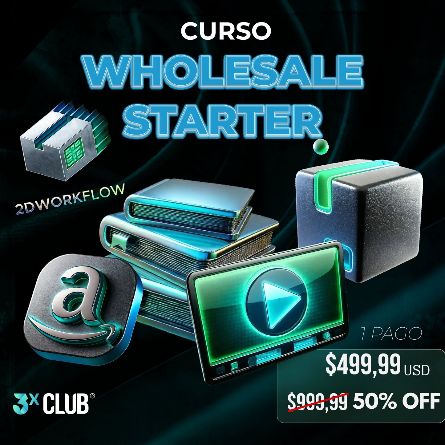 Curso wholesale starter 50% OFF